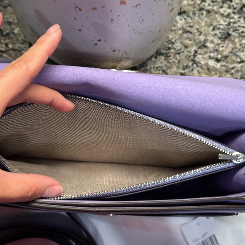 Coach Tabby Shoulder Bag 26 Light Violet - Picture 12 of 15